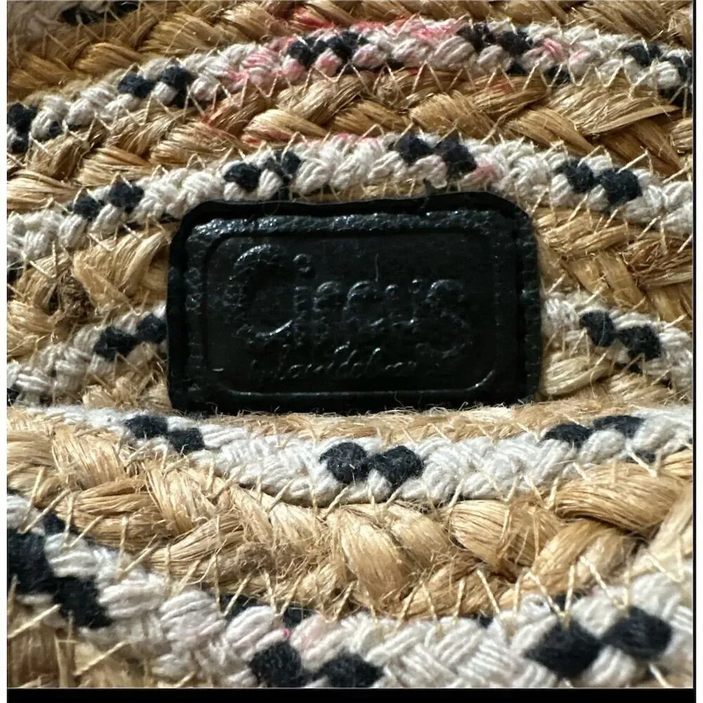 Circus by Sam Edelman Phoebe Braided Soft Boho Jute Shoulder Bag Natural Tan